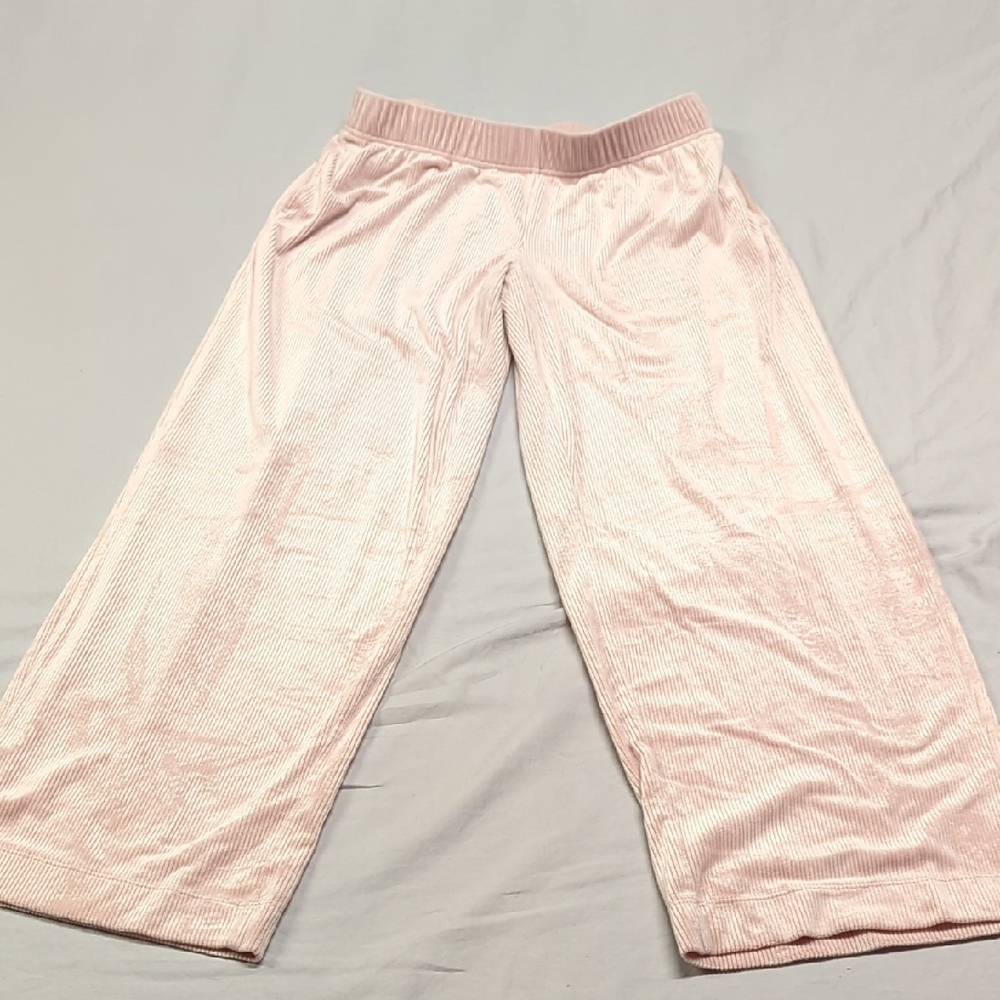 Soma Blush Ribbed Fabric - So Soft!!
